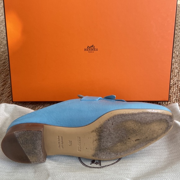 Authentic Hermes Rivoli Mules - Picture 8 of 9
